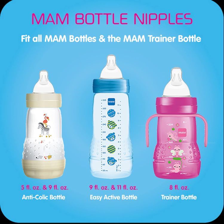 No. 4 - MAM Bottle Nipples - 4