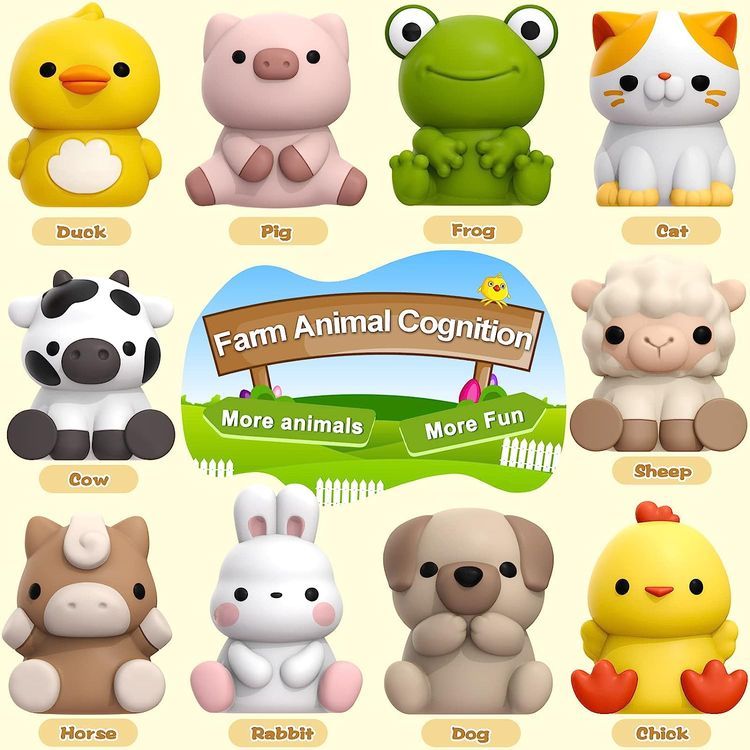 No. 9 - Aigybobo Farm Animals Toy Set - 2