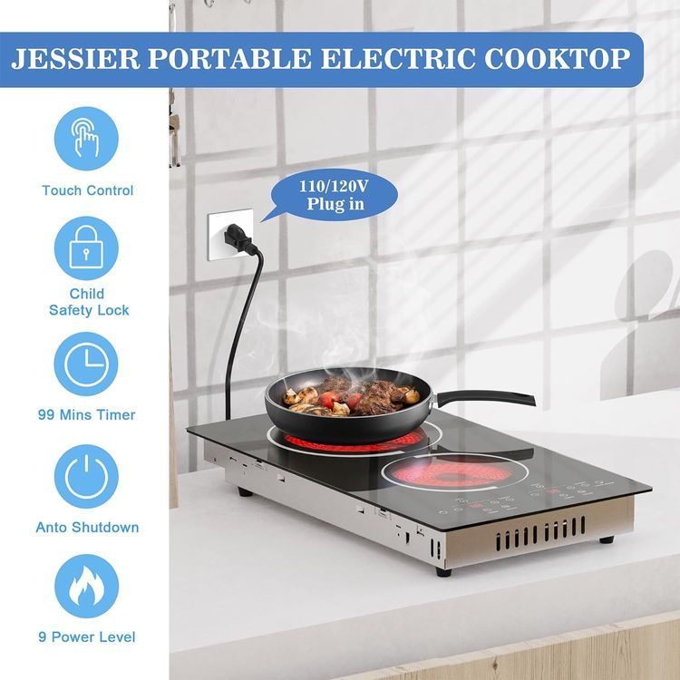 No. 9 - Jessier 12 Inch Electric Cooktop - 5