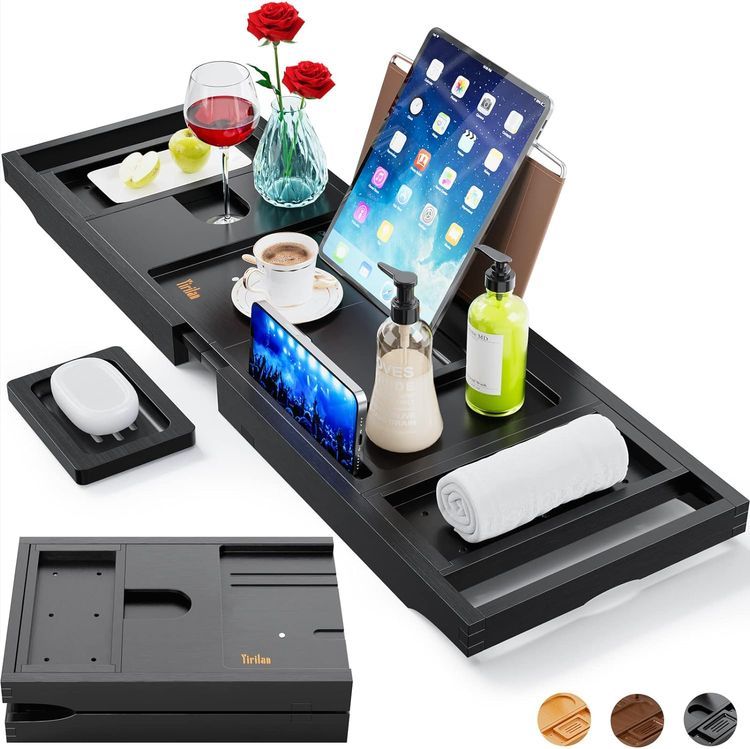 No. 8 - Luxury Bathtub Tray Caddy - 1