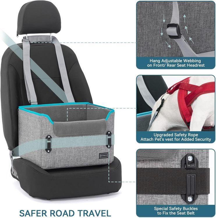 No. 10 - Petsfit Small Dog Car Seat - 3