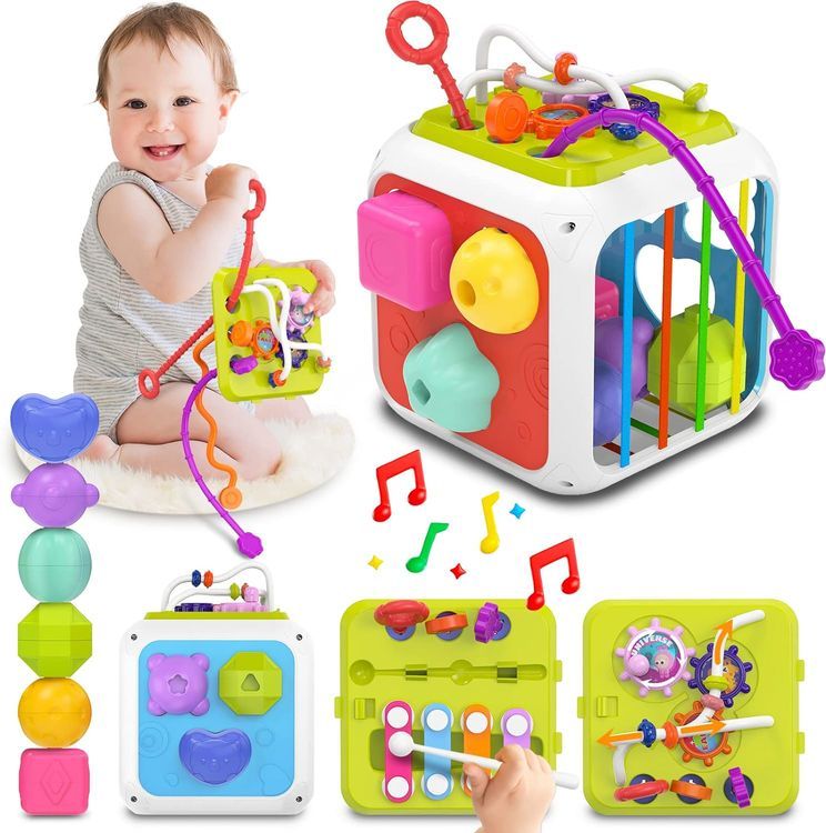 No. 8 - kecristv 7-in-1 Baby Montessori Toys - 1