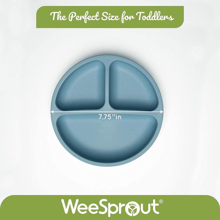 No. 1 - WeeSprout Suction Plates with Lids - 3