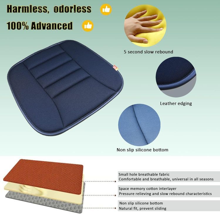 No. 6 - RaoRanDang Car Seat Cushion Pad - 3