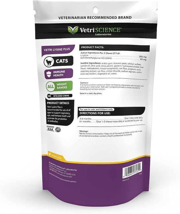 No. 6 - VetriScience Vetri Lysine Plus - 2