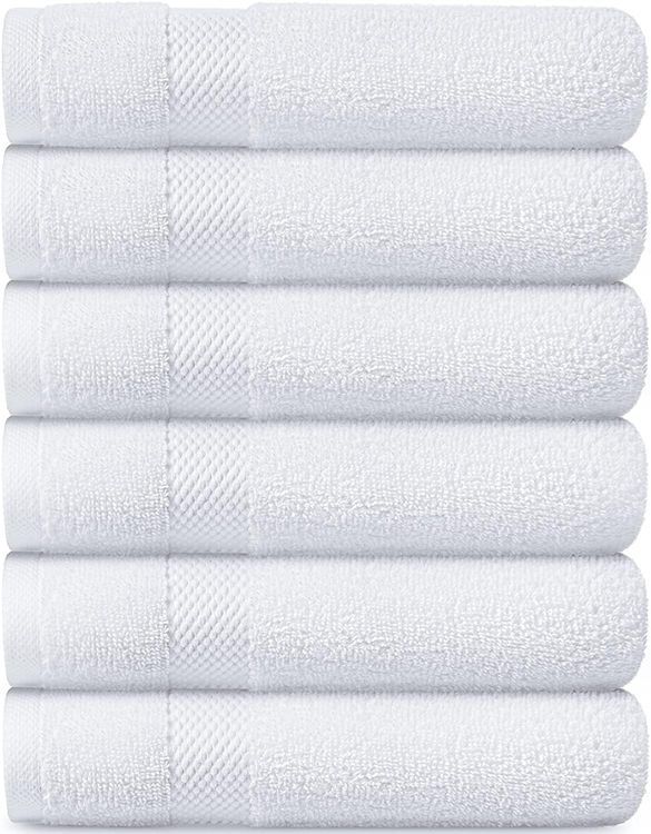 No. 10 - White Classic Hand Towels - 2