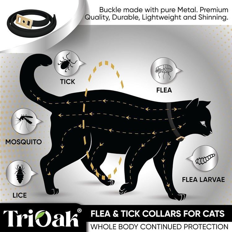 No. 4 - TriOak Cat Flea Collar - 2