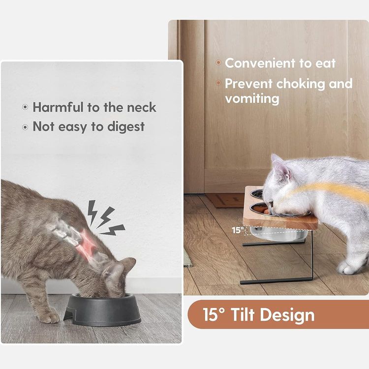 No. 7 - Siooko Elevated Cat Bowls - 2