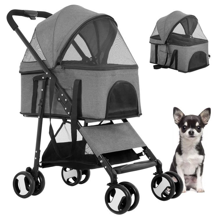 No. 5 - 3-in-1 Multifunction Pet Stroller - 1