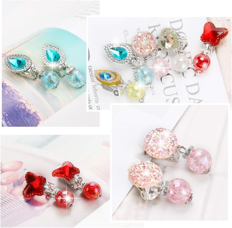 No. 7 - Hifot Kids' Clip-on Earrings - 5