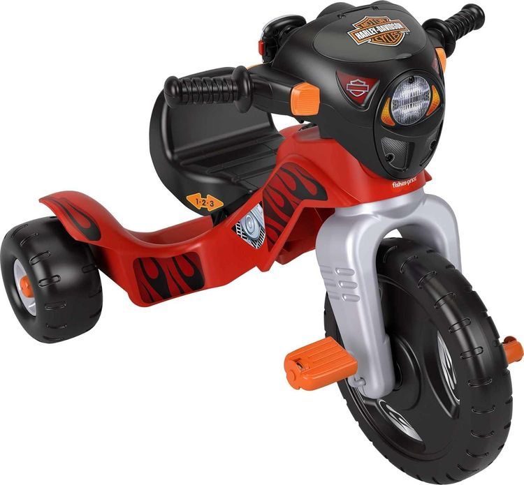 No. 6 - Fisher-Price Harley Davidson Toddler Tricycle Ride-On - 1