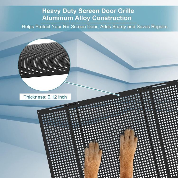 No. 5 - Safoner RV Entry Door Screen Protector - 4