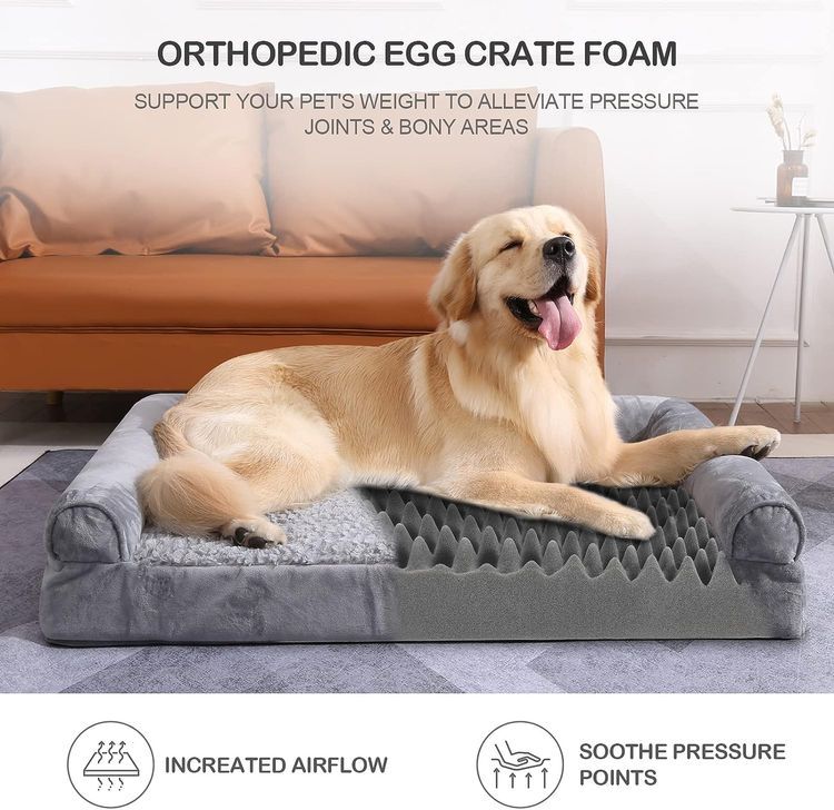 No. 6 - Mesa Lemon Extra Large Dog Bed - 2