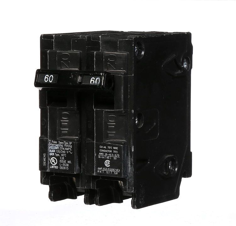 No. 7 - SIEMENS Q260 Circuit Breaker - 1