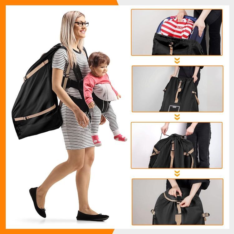 No. 10 - GeTump Car Seat Travel Bag - 5