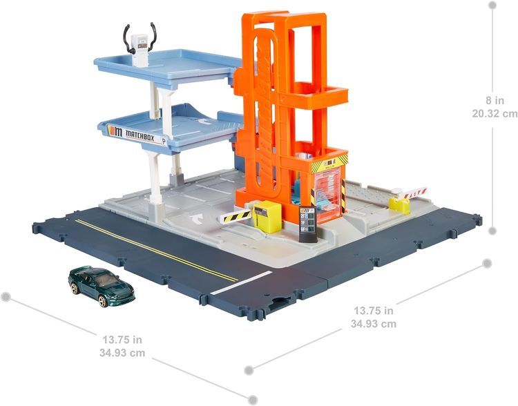 No. 9 - Matchbox Park & Play Garage Playset - 2