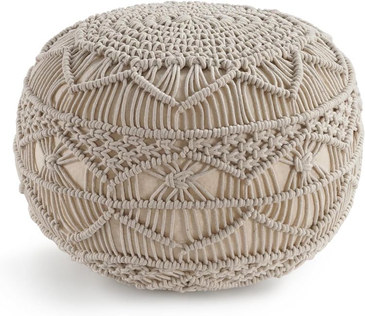 No. 3 - LANE LINEN Pouf Ottoman - 1