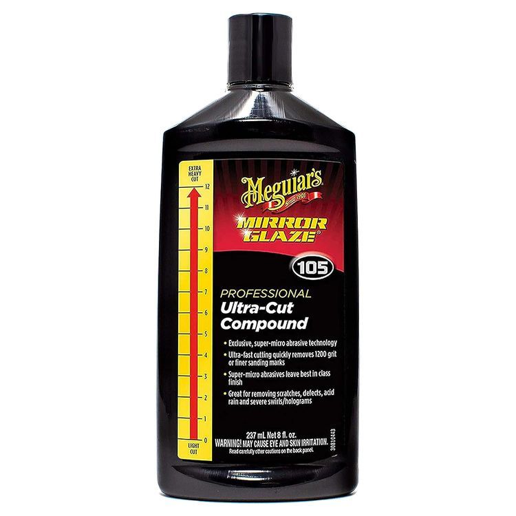 No. 8 - Meguiar's Mirror Glaze M10508 Ultra-Cut Compound - 1