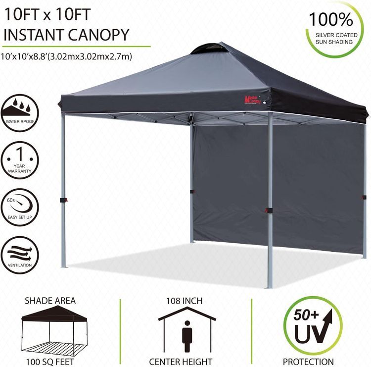 No. 9 - MASTERCANOPY Durable Ez Pop-up Canopy Tent - 3