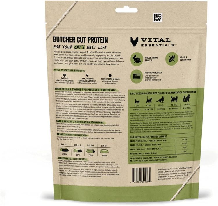No. 10 - Vital Essentials Freeze Dried Cat Food - 2