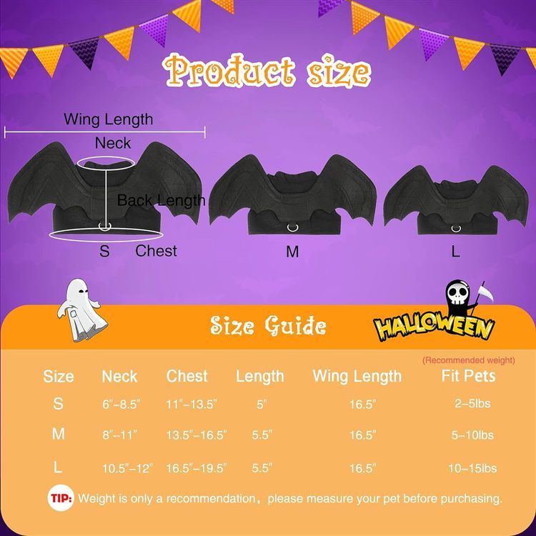 No. 6 - Rypet Halloween Bat Costume - 3