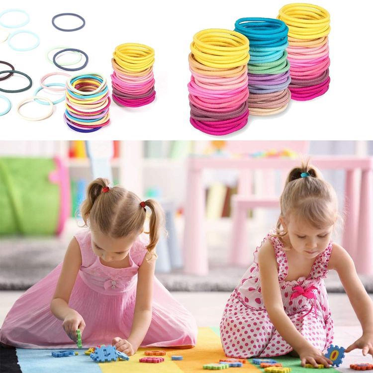 No. 2 - 200PCS Elastic Hair Ties - 5