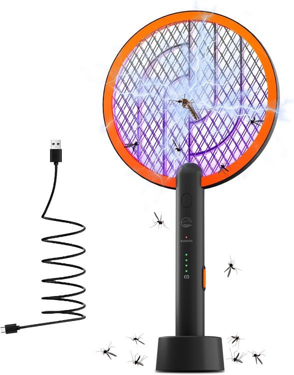 No. 5 - Mosiller Electric Fly Swatter Racket - 1