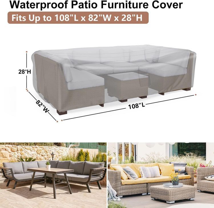 No. 8 - BROSYDA Patio Furniture Set Cover - 2