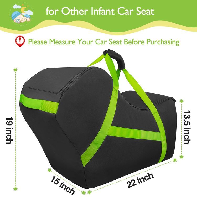 No. 9 - Infant Car Seat Travel Bag - 5