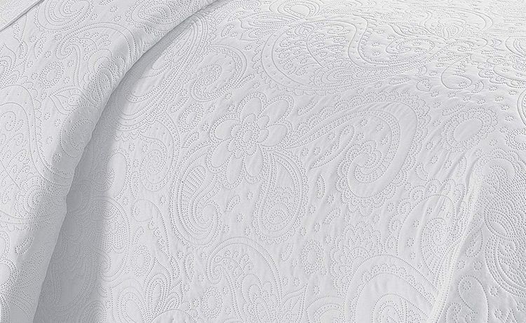 No. 7 - Linen Plus Embossed Coverlet Bedspread Set - 2