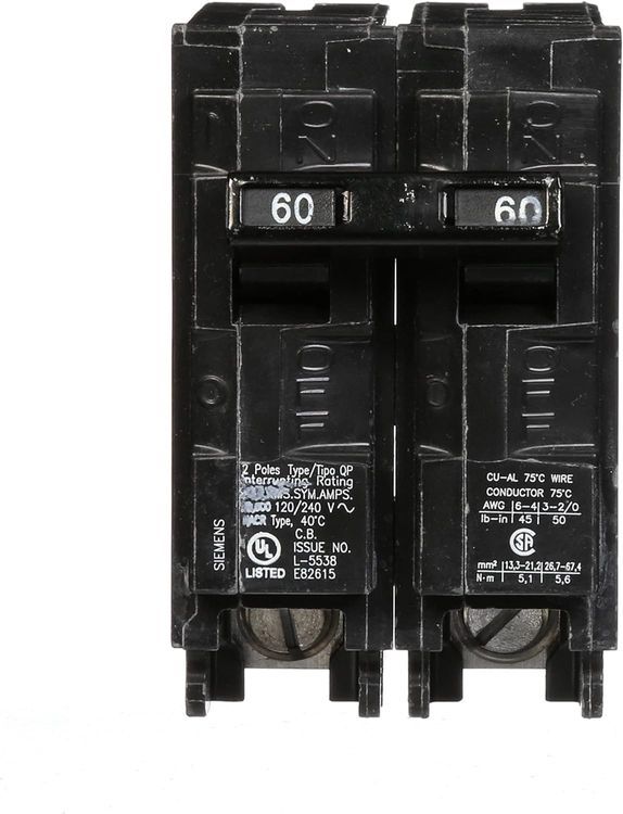 No. 7 - SIEMENS Q260 Circuit Breaker - 2