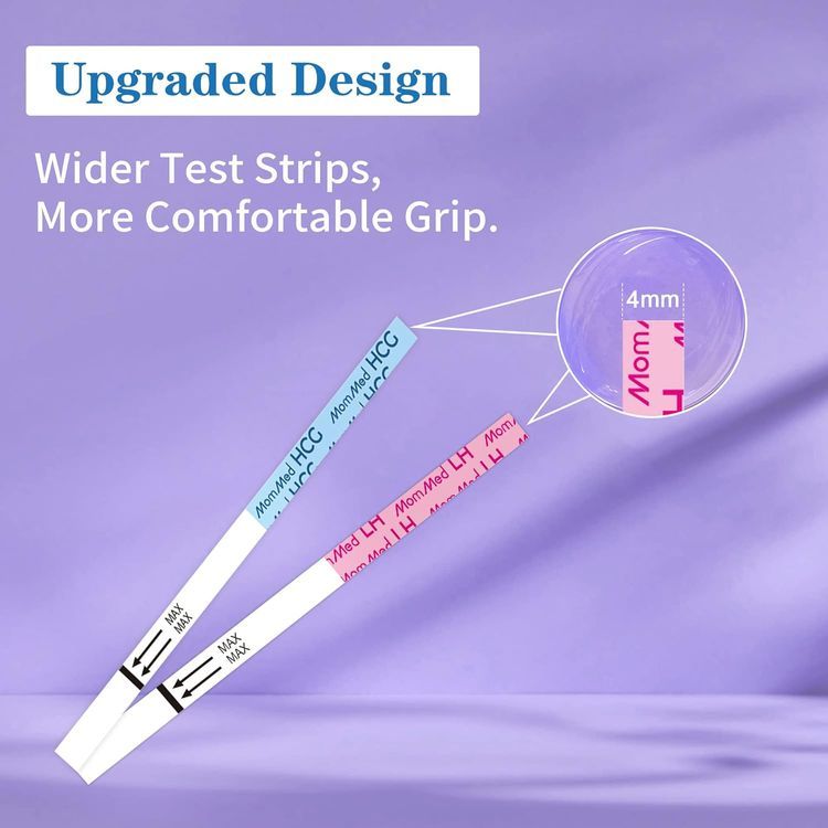 No. 8 - MomMed Ovulation Test Strips and Pregnancy Test Strips Combo Kit - 2