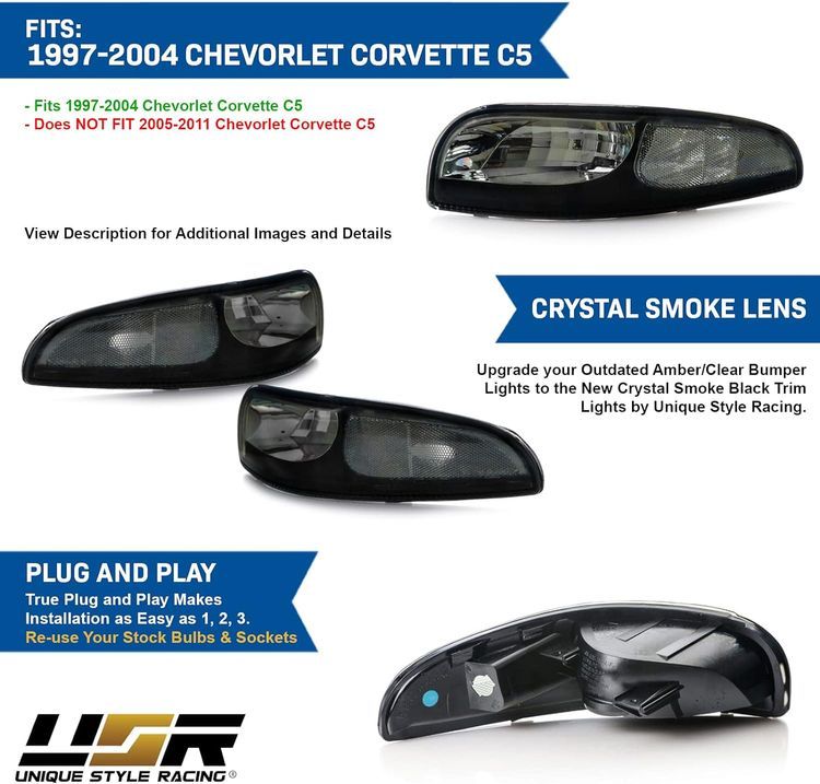 No. 5 - USR UNIQUE STYLE RACING Cornering & Side Marker Light Assemblies - 3