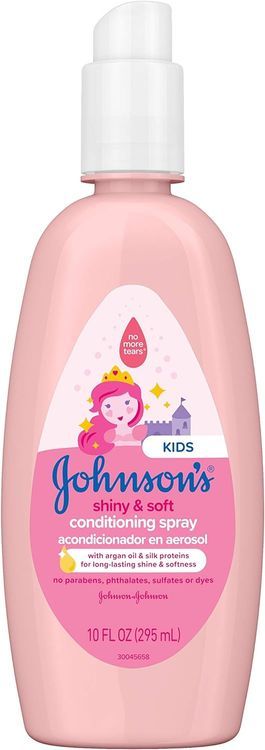 No. 6 - Johnson's Baby Shiny & Soft Tear-Free Kids' Hair Conditioning Spray - 1