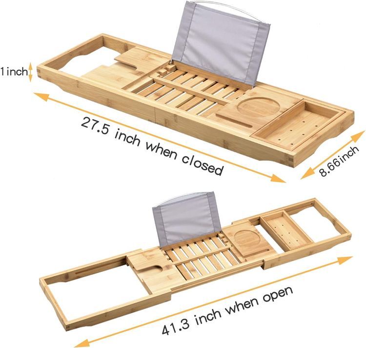No. 6 - Sen Yi Bao Luxury Bathtub Caddy Tray - 3
