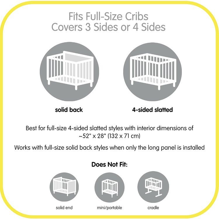 No. 5 - BreathableBaby Crib Bumper - 5