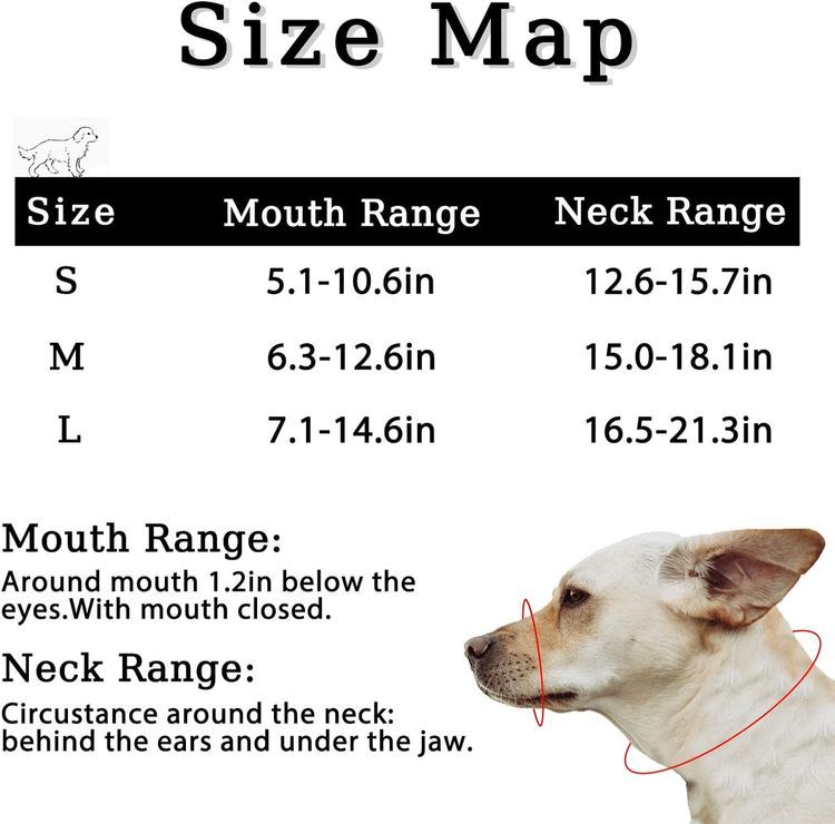 No. 7 - Dog Head Collar with Silk Thread, Soft and Adjustable Head Halter Collar - 5