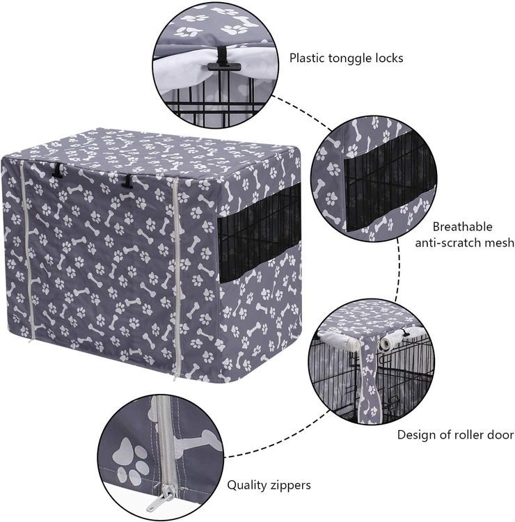 No. 7 - Pethiy Dog Crate Cover - 3