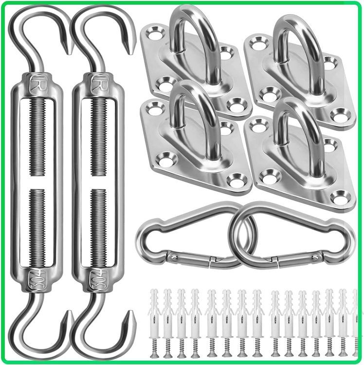 No. 6 - Sun Shade Sail Hardware Kit - 1