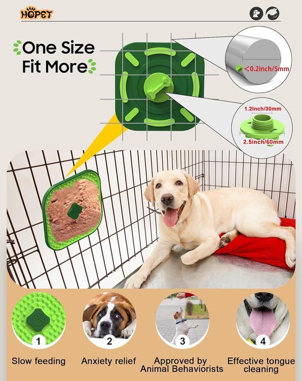 No. 2 - Licking Mat for Dogs Crate - 2