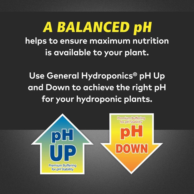 No. 2 - General Hydroponics pH Down Liquid Premium Buffering For Stability - 5