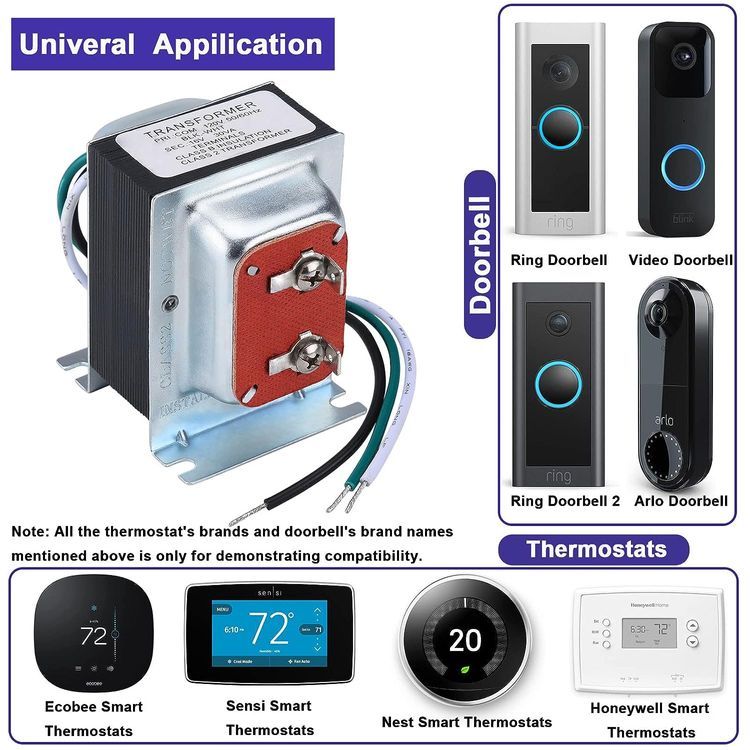 No. 9 - Giveubed 16V 30VA AC Doorbell Transformer - 3