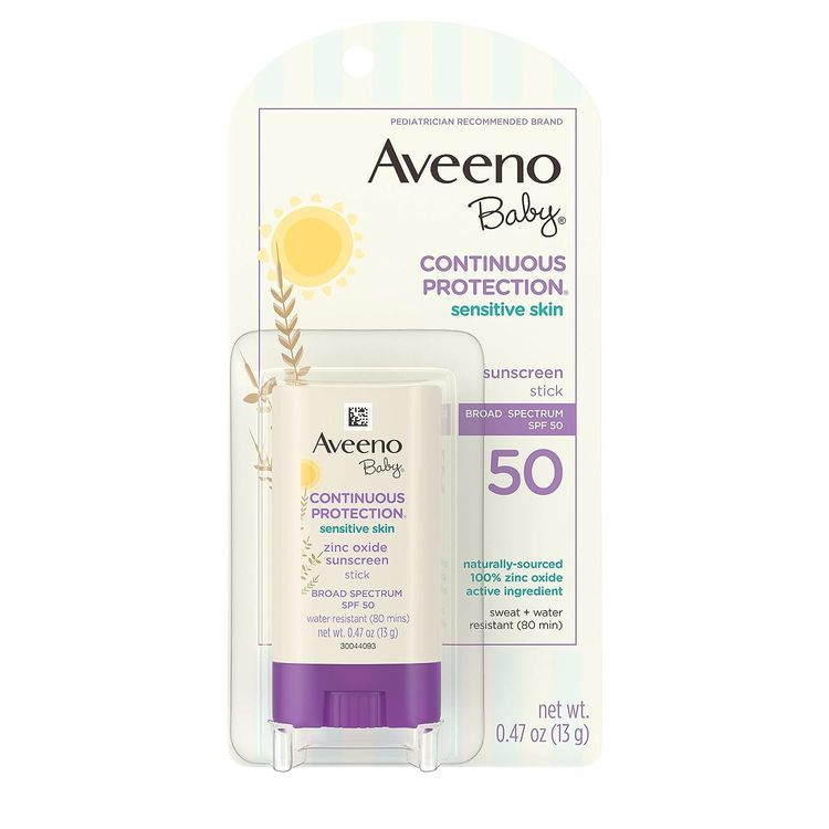 No. 4 - Aveeno Baby Continuous Protection Mineral Sunscreen Stick - 1