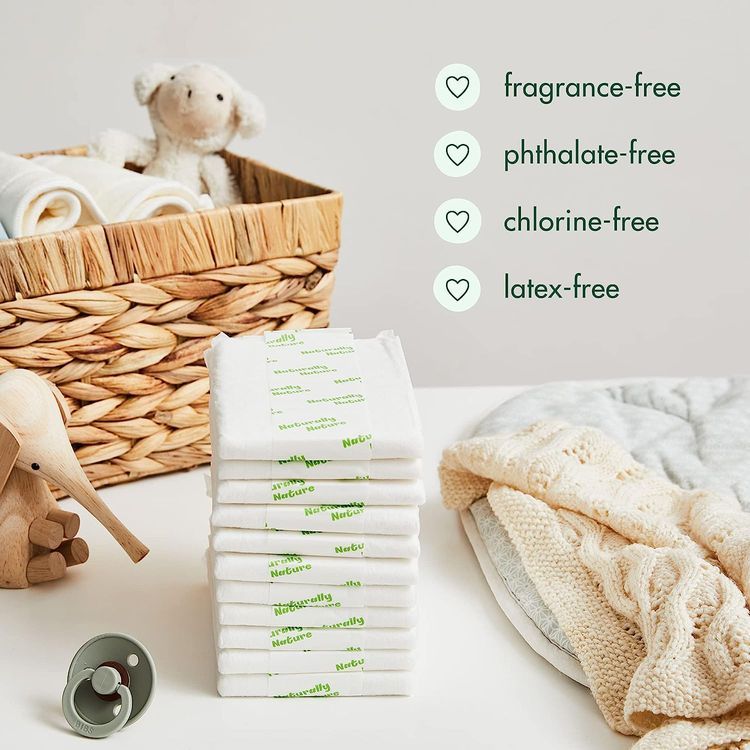 No. 6 - Naturally Nature Overnight Diaper Doubler Booster Pads - 5