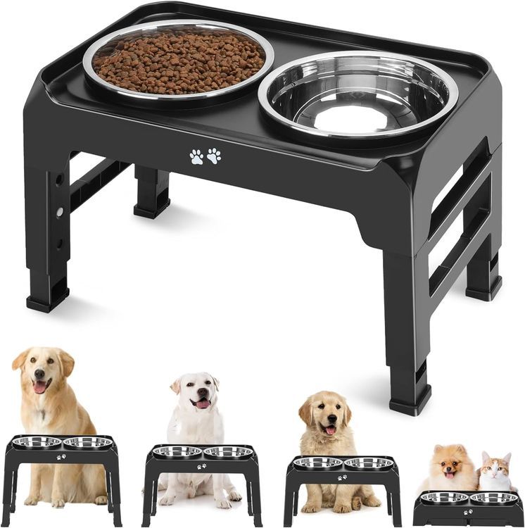 No. 5 - Adjustable Height Dog Bowl Stand - 1