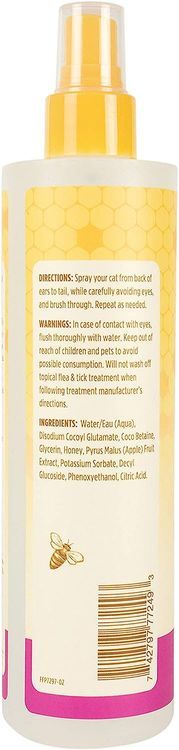 No. 3 - Burt's Bees for Pets Cat Natural Waterless Shampoo with Apple and Honey - 3