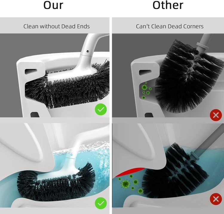 No. 6 - Toilet Bowl Brush Holder Set - 3