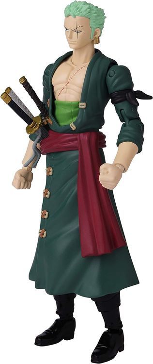 No. 8 - ANIME HEROES Bandai America One Piece, Roronoa Zoro - 4