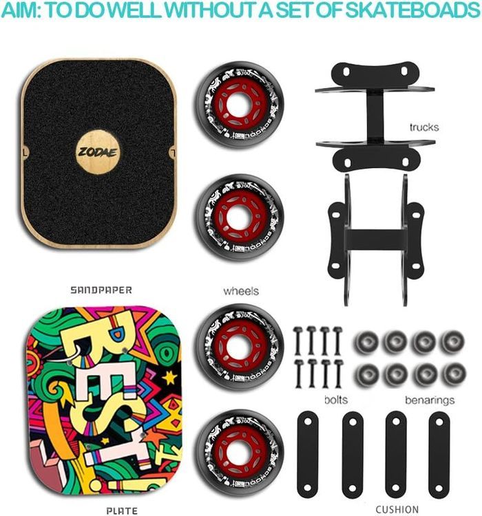 No. 2 - AsFrost Portable Roller Road Drift Skates Plate - 2