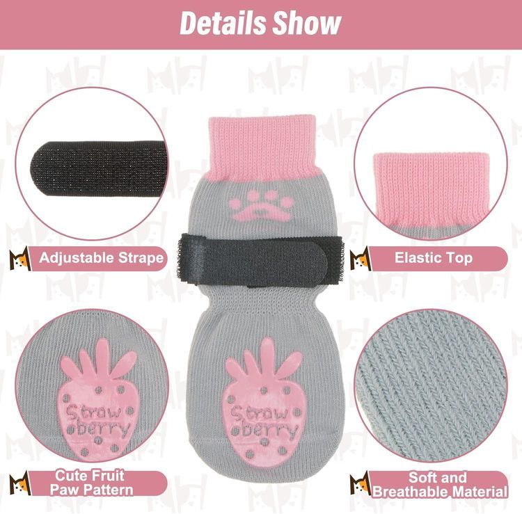 No. 8 - BEAUTYZOO Dog Boots & Paw Protectors - 4